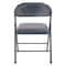 Commercialine Fabric Padded Folding Chair, Star Trail Blue, PK4 974 - alternate 3